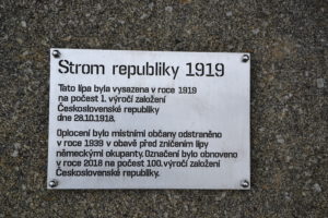 Strom repub­li­ky 1919 v Měří­ně