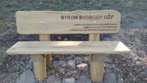 Strom svo­bo­dy OŽP ve Wil­so­no­vě lese v Brně